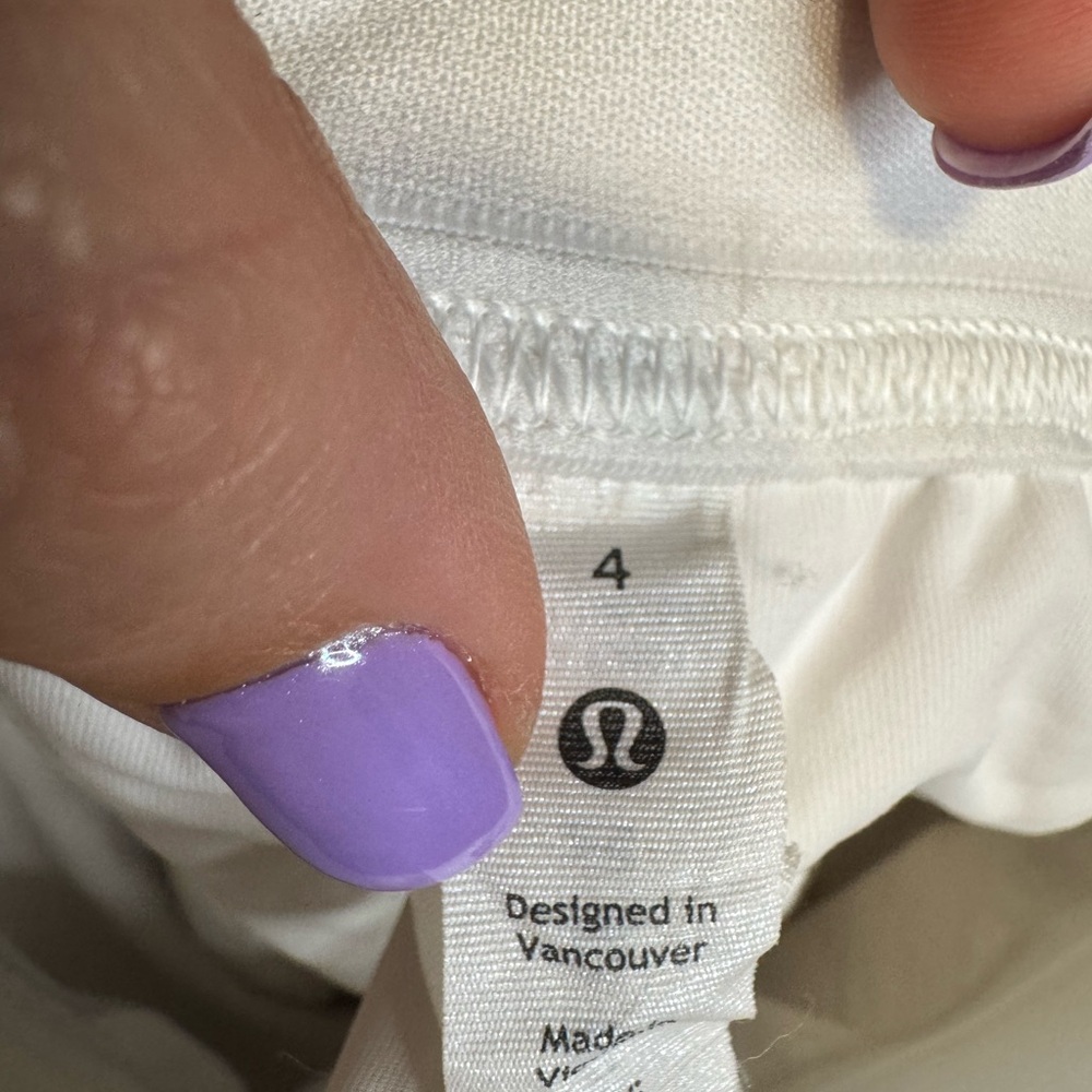 lululemon athletica White Women's Shorts/Skort